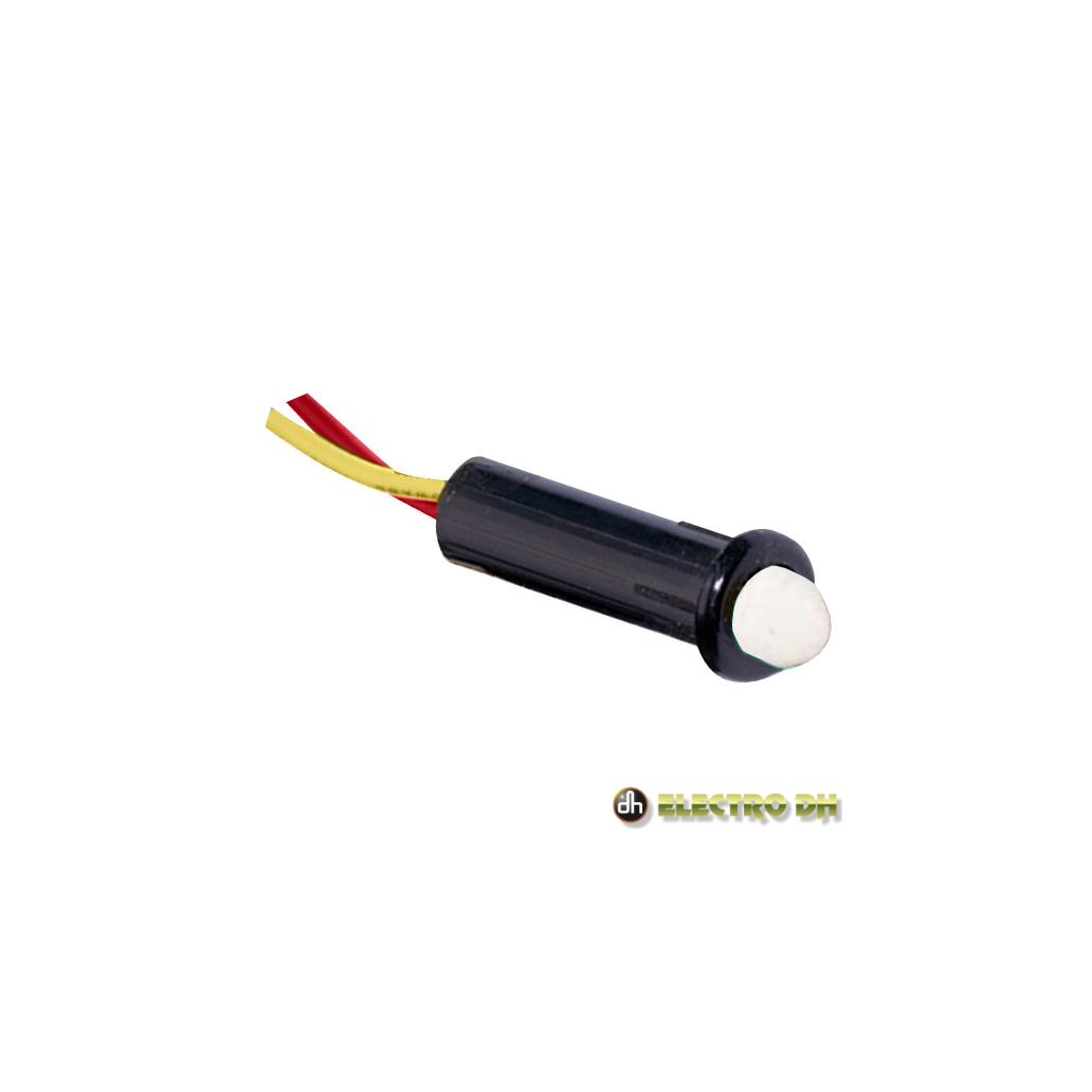 Led Piloto Intermitente 5.80mm 12v Vermelho Electro Dh