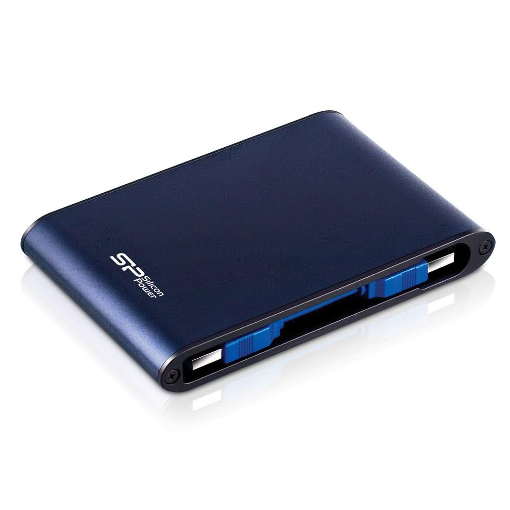 Disco externo 2.5 2tb sp armor a80 usb 3.2 type a, ipx7,shoc