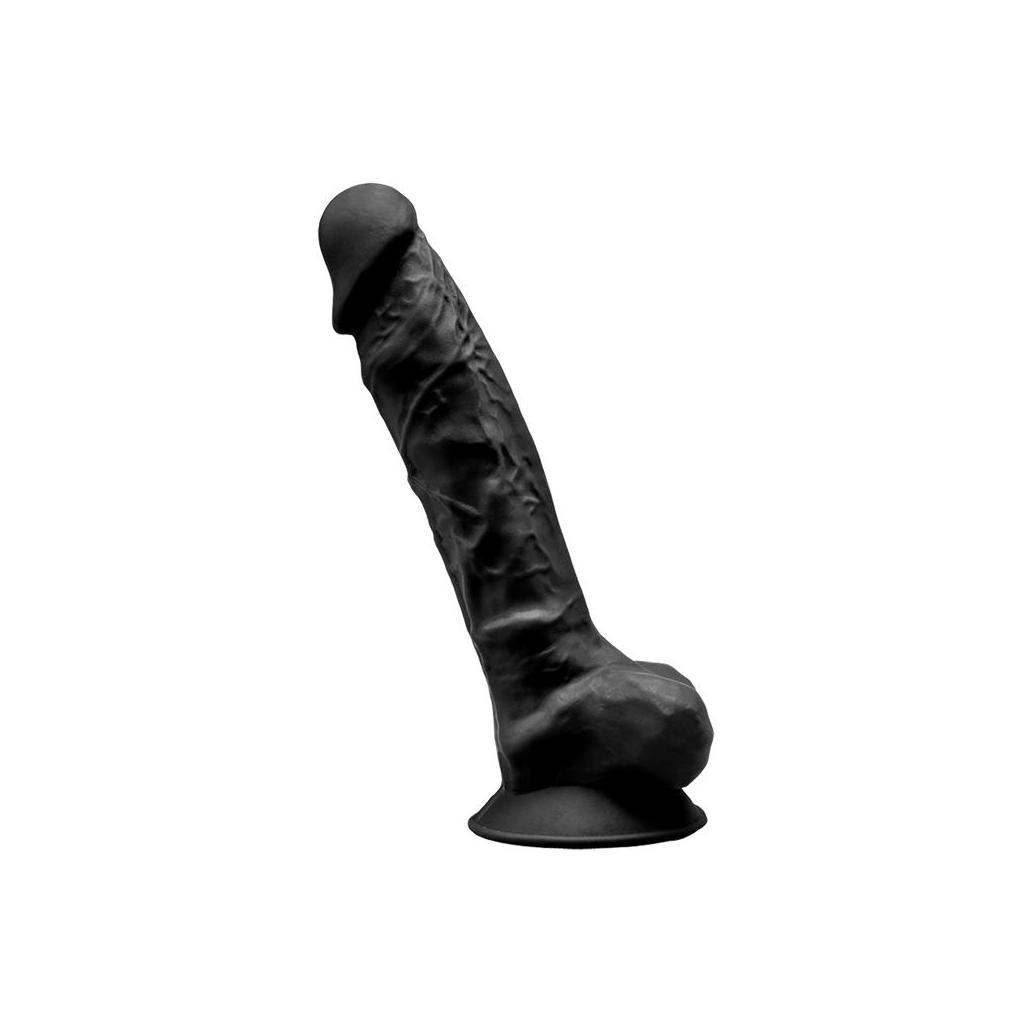 Dildo dual density mod. 1 - 7 negro