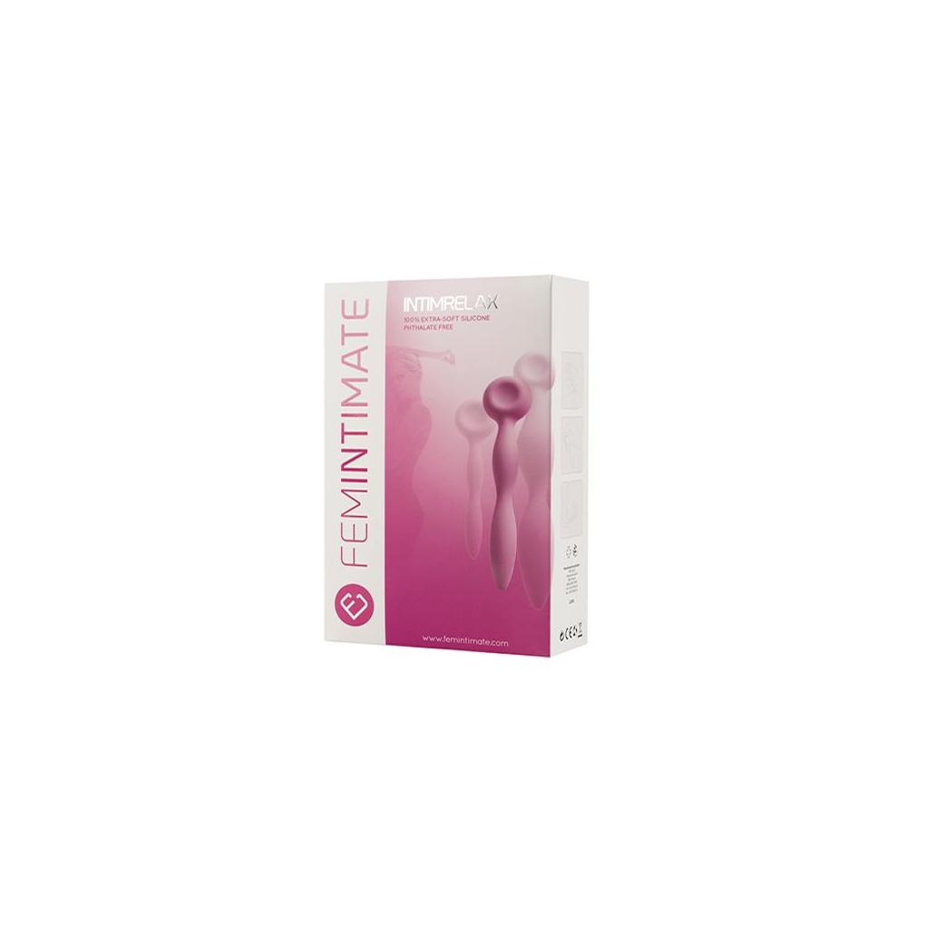 Dilatadores vaginais intimrelax silicone rosa