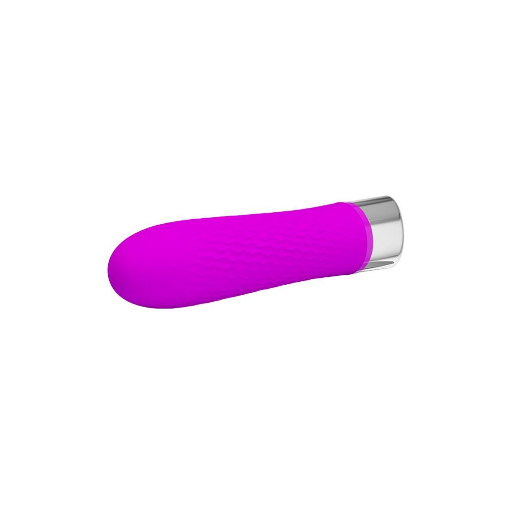 Vibrador roxo de silicone sebastian