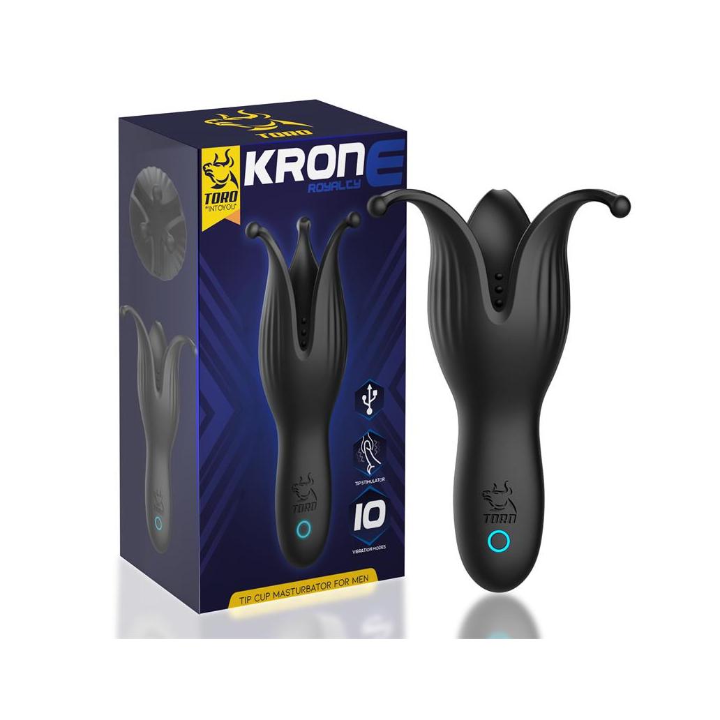 Copo de masturbação krone para pénis silicone usb