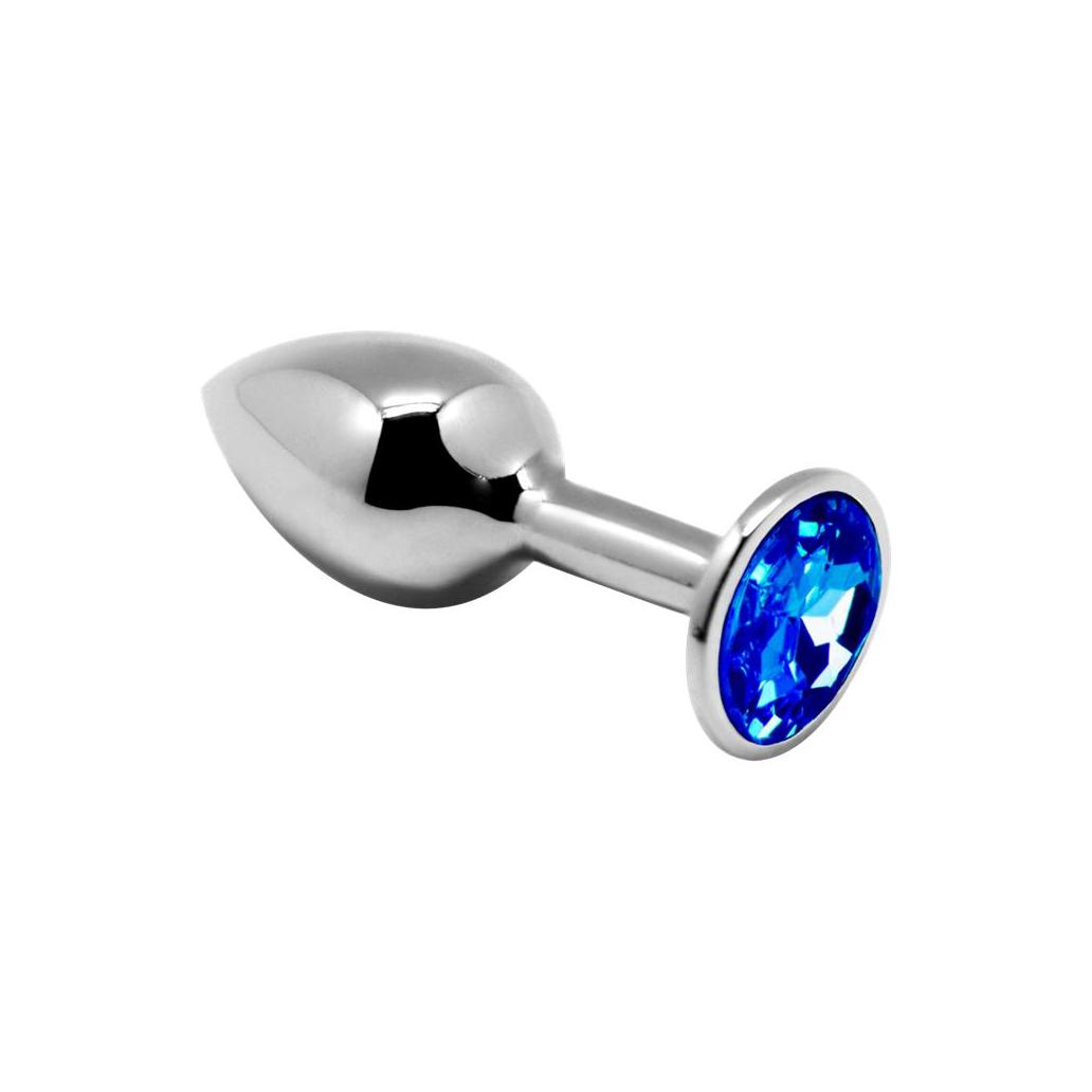 Plug anal com joya azul talla l