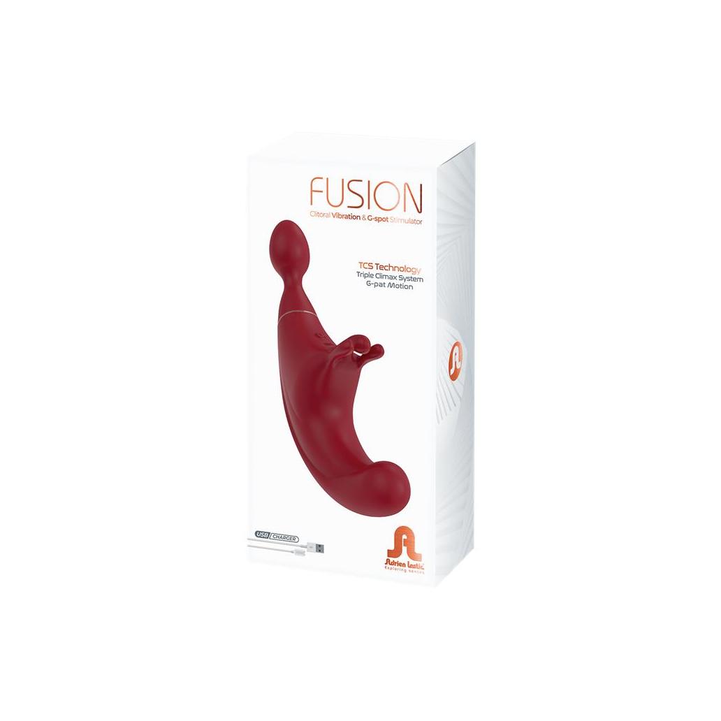 Vibrador pulsante fusion com 2 motores usb