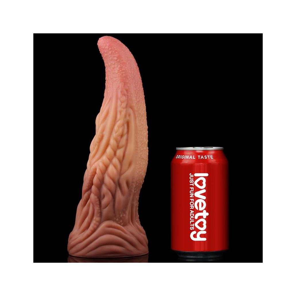 Dildo tongue 10 dual layer