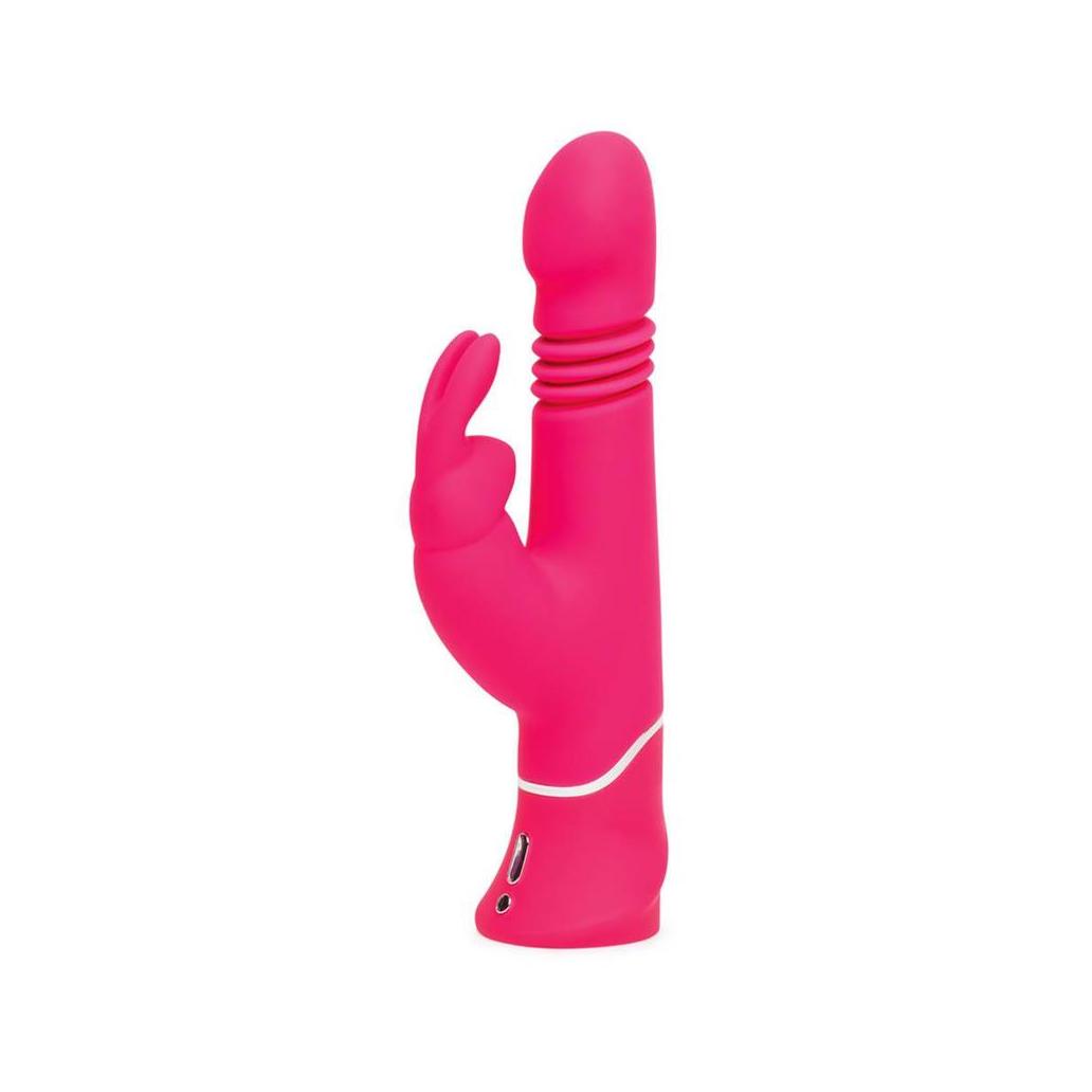 Vibrador de impulso realista usb rosa