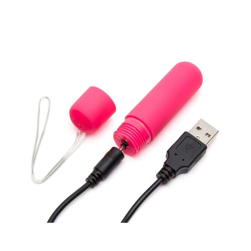 Estimulador de braguita control remoto usb rosa