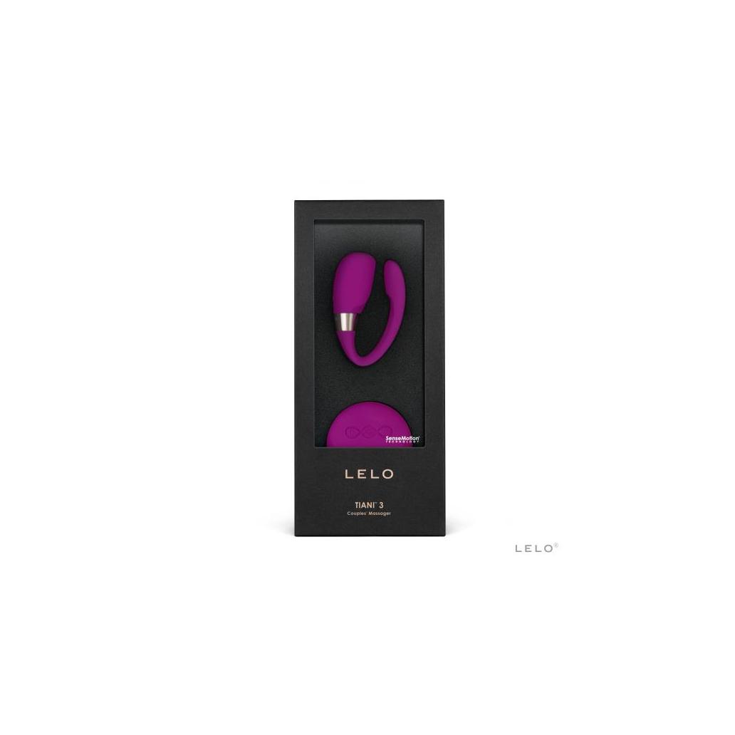 Tiani 3 vibrador parejas rosa intenso