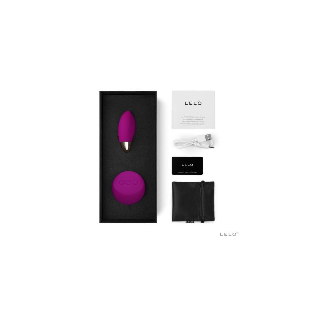 Lyla 2 vibrador ovo rosa intenso