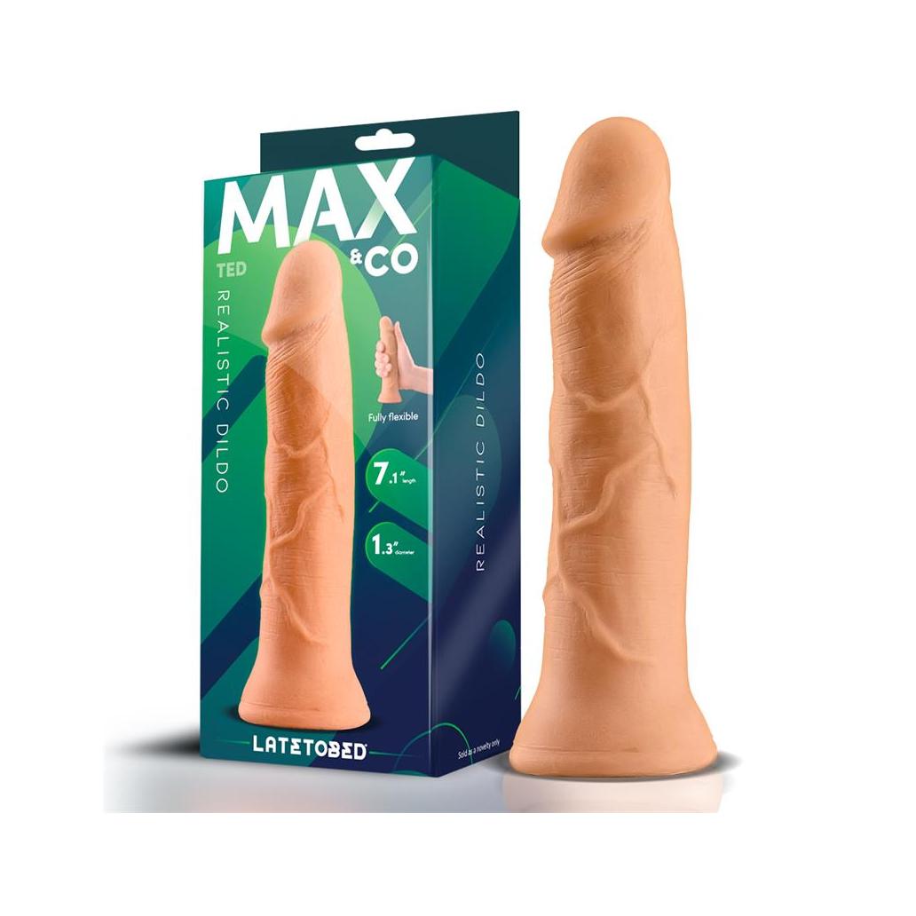 Ted dildo realista 7.1 natural