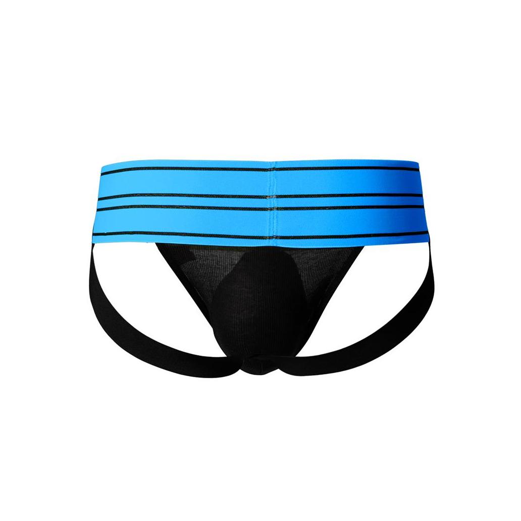 C4m15 rugby style jockstrap electric blue