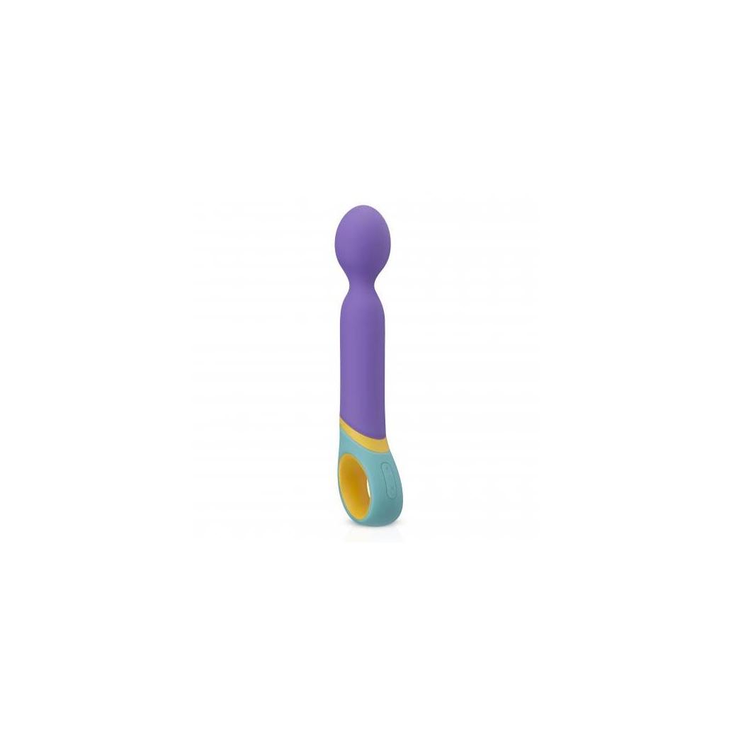 Vibrador de estimulação dupla com base usb