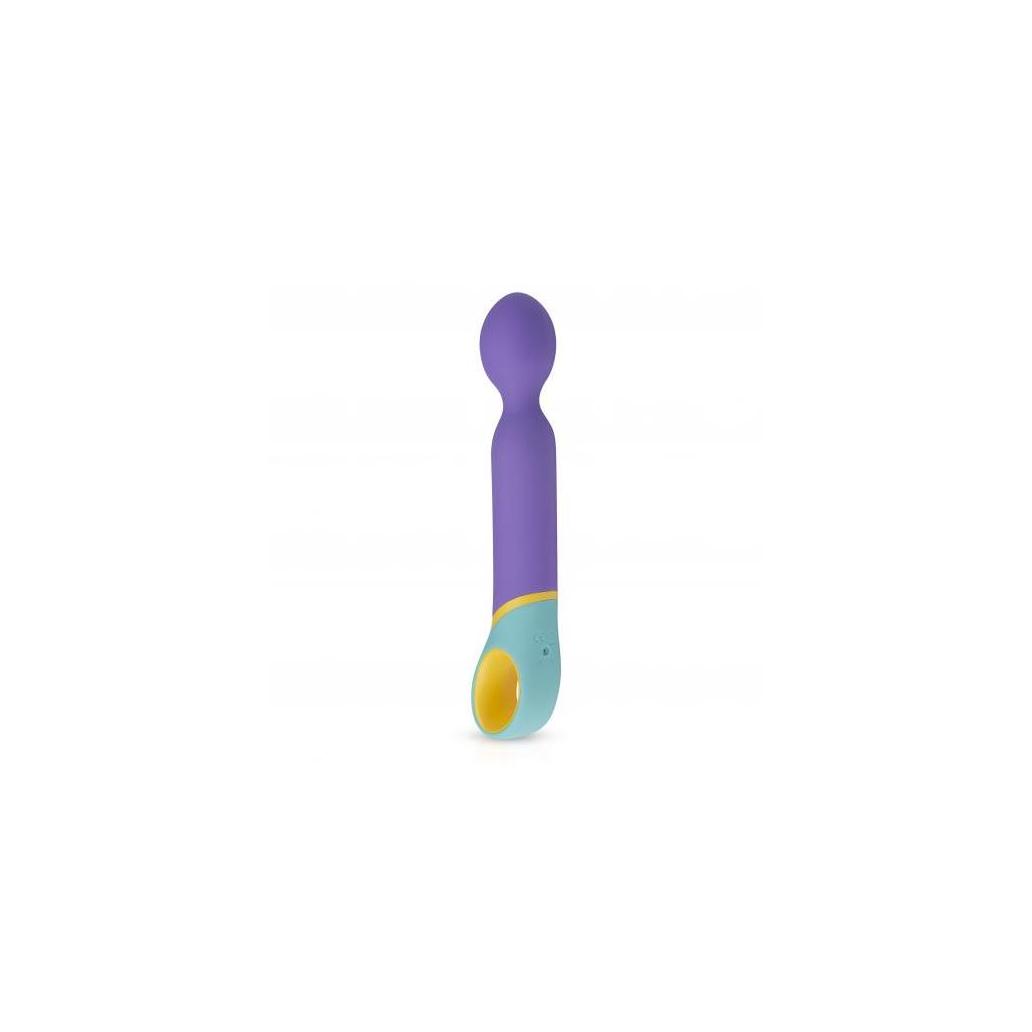 Vibrador de estimulação dupla com base usb