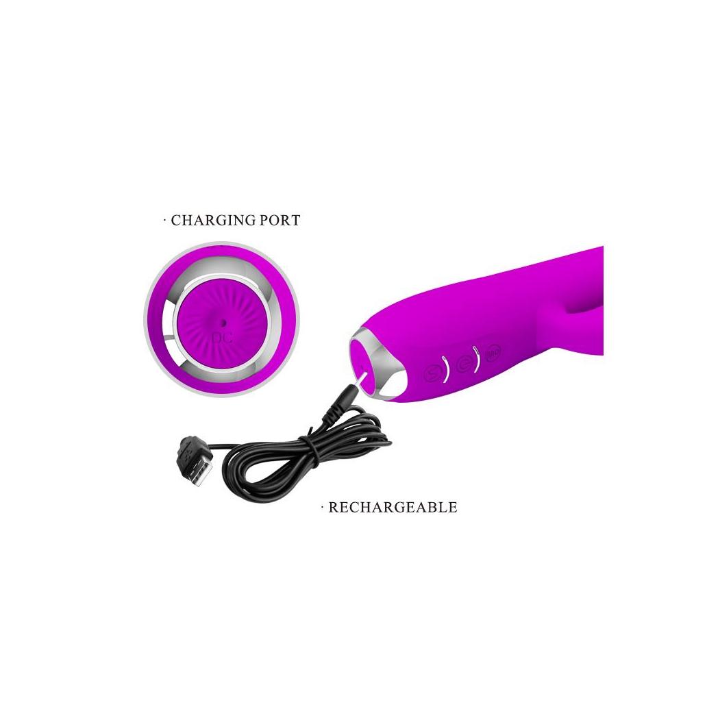 Vibrador usb gloria com língua