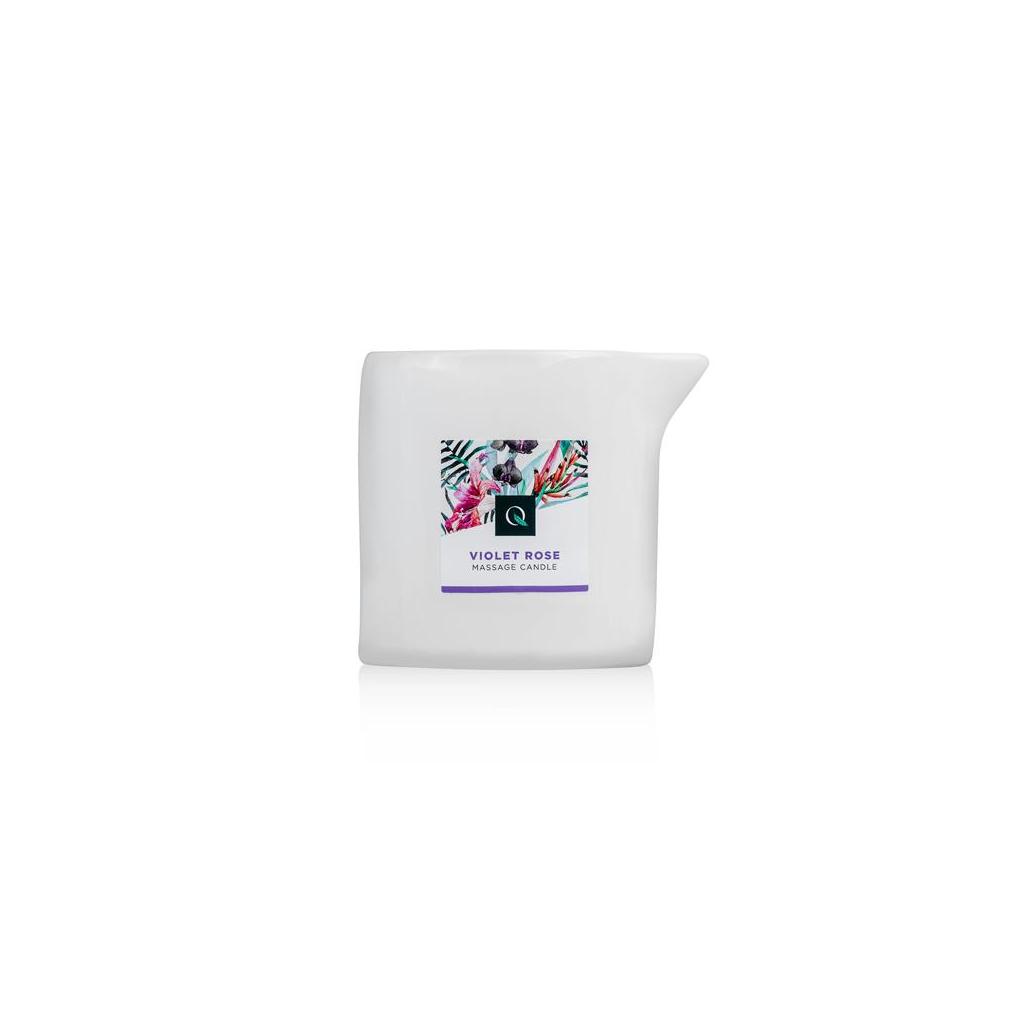 Vela de massagem rosa violeta - 200g