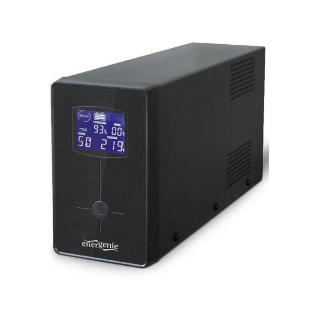 Sai gembird con usb y display lcd 850 va preto