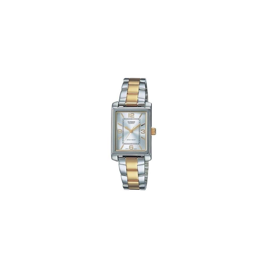 Relógio analógico casio collection para mulher ltp-1234psg-7