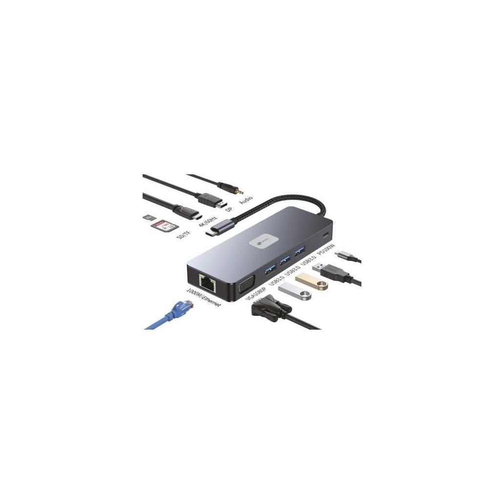 Docking usb type-c leotec leds03/ 3xusb/ 1xusb type-c pd/ 1x