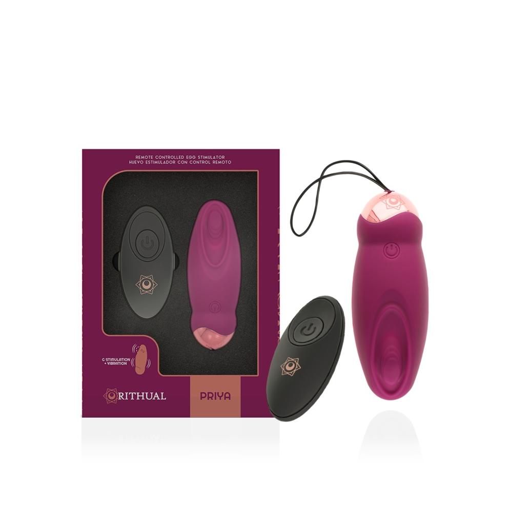 Rithual - priya ovo controle remoto g-spot + vibrao