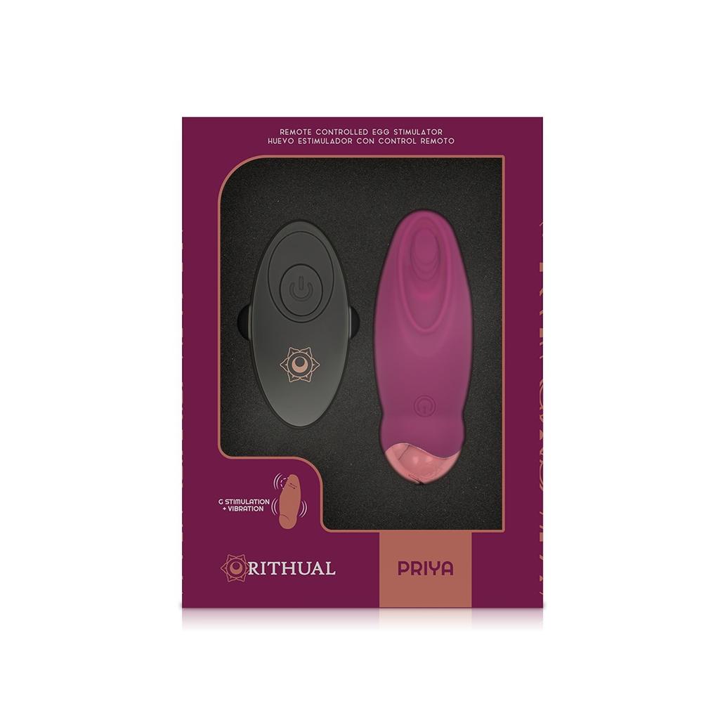 Rithual - priya ovo controle remoto g-spot + vibrao