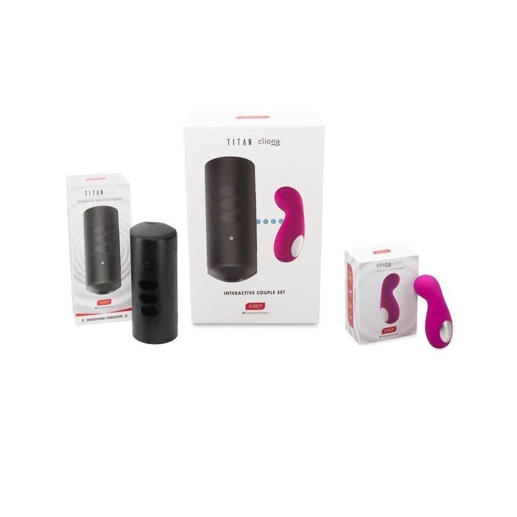 Kiiroo - conjunto casais titan e cliona lilac