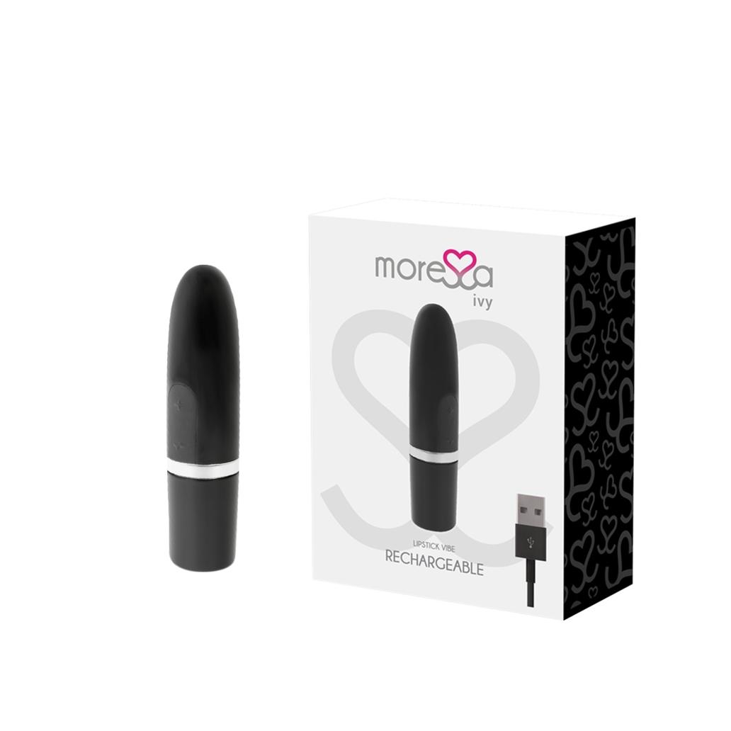 Moressa - ivy vibrador estimulador viagem preto