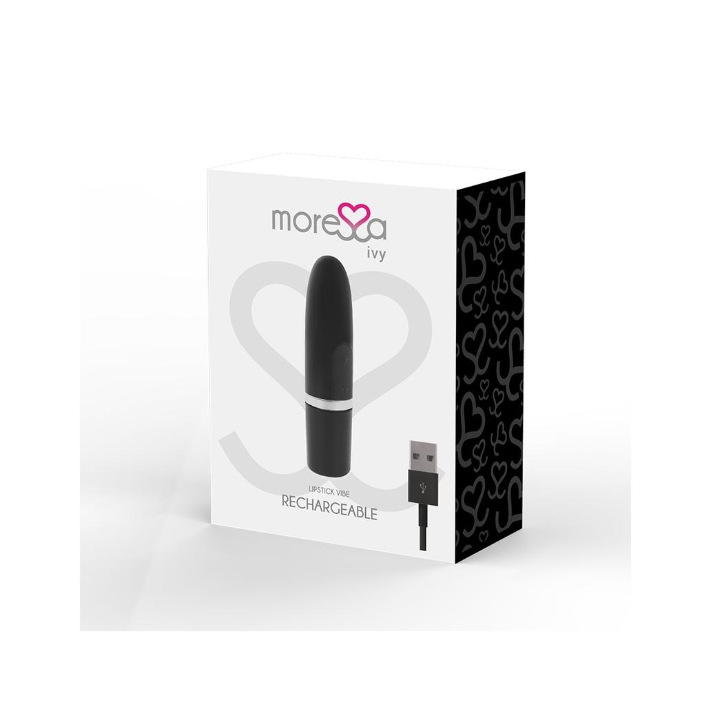 Moressa - ivy vibrador estimulador viagem preto