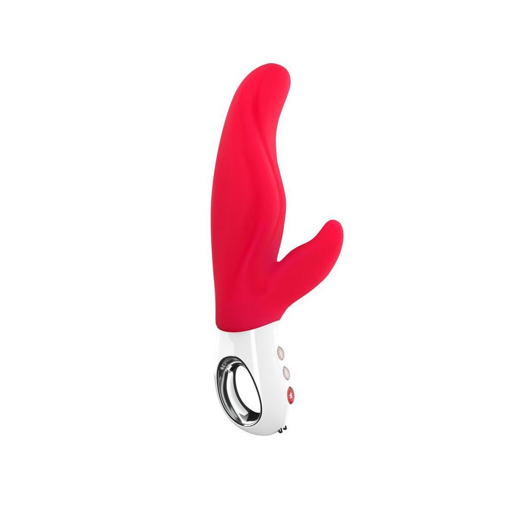 Fun factory - vibrador lady bi dual índia vermelho