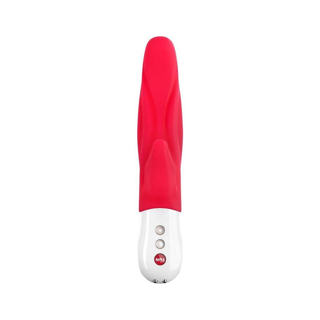 Fun factory - vibrador lady bi dual índia vermelho