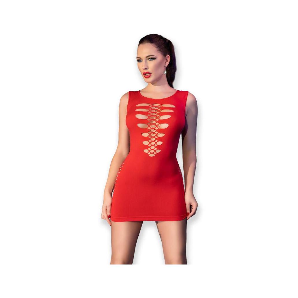 Chilirose - vestido cr 4622 vermelho s/m