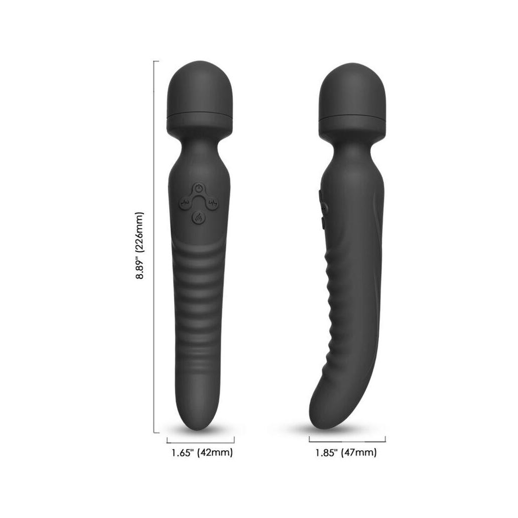 Armony - massager mission e vibrador efeito de calor preto