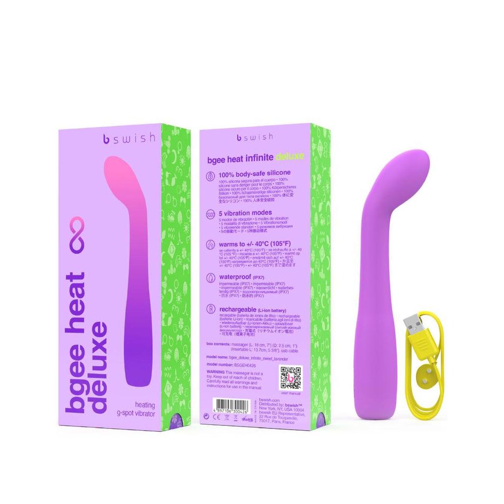 B swish - bgee heat infinite deluxe vibrador recarregvel lav