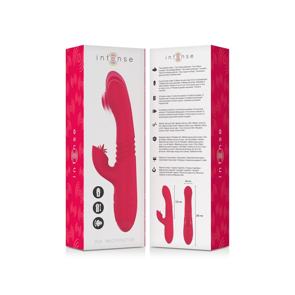 Intense - vibrador up & down recarregvel dua multifuno com l