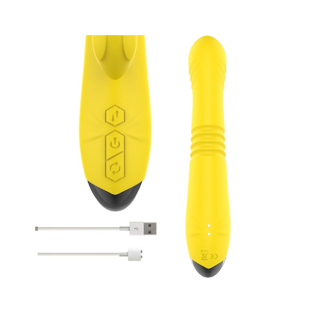 Intense - vibrador multifuno toky para cima e para baixo com