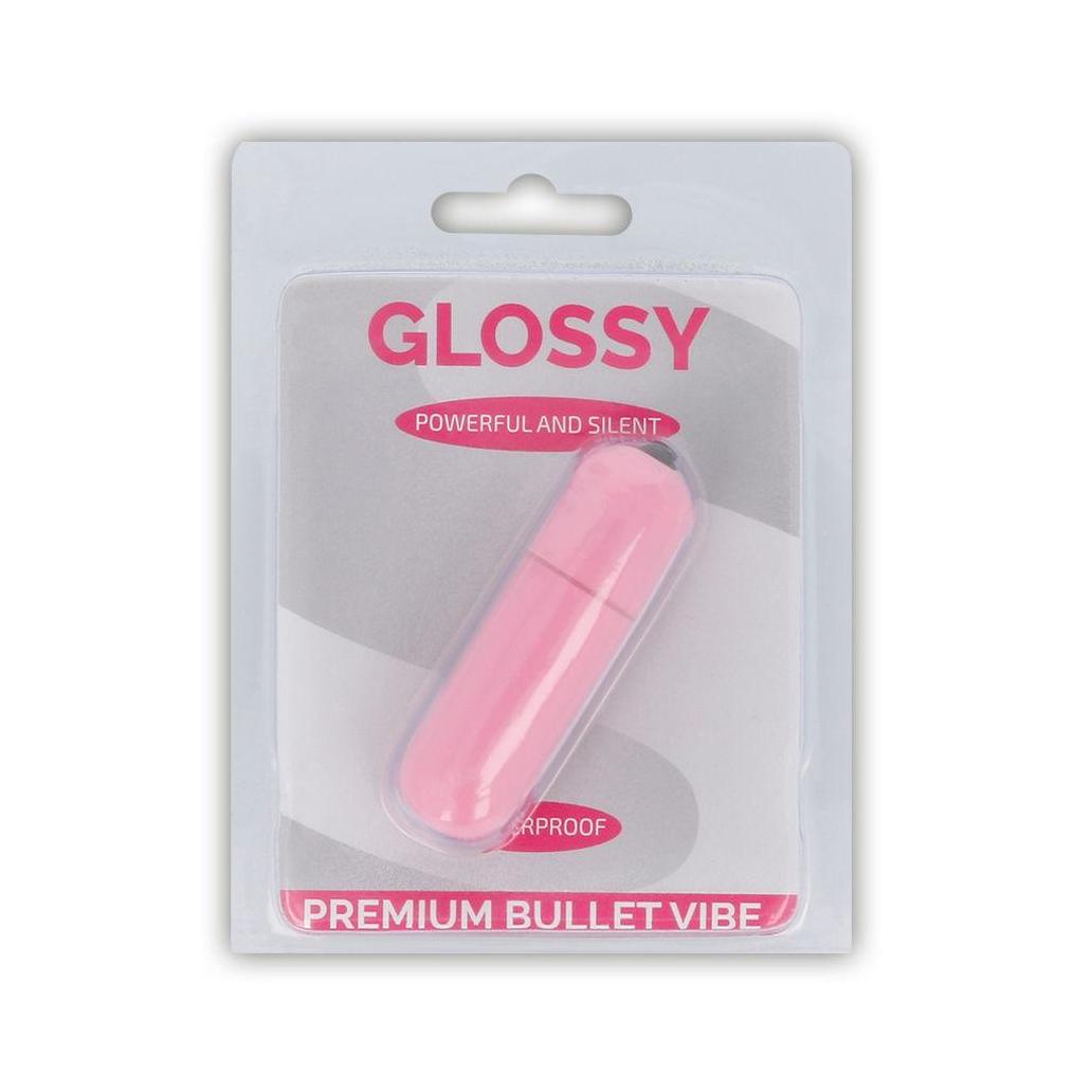 Glossy - bala vibrante premium vibe 10v rosa