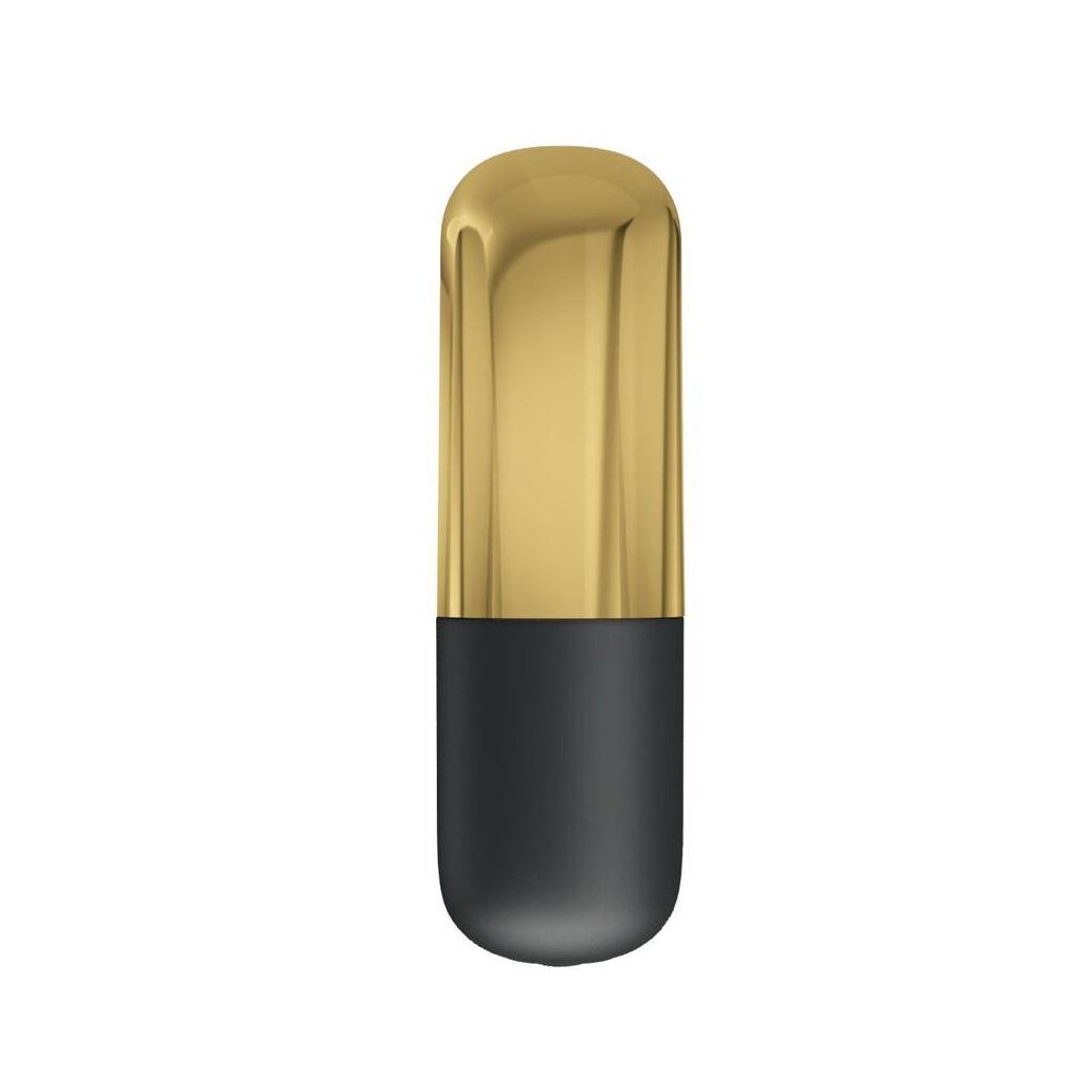 Pretty love - vibrador bala recarregvel dourado