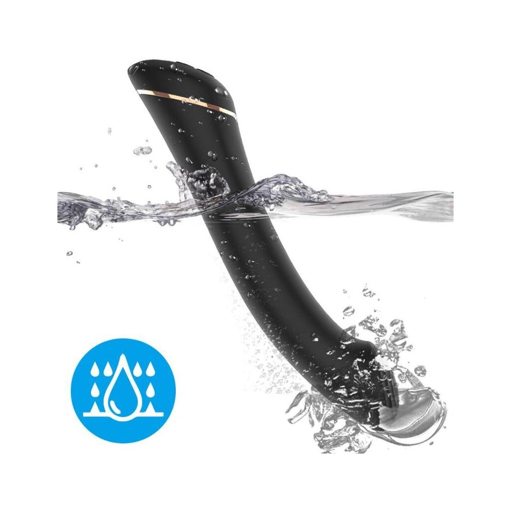 Armony - vibrador falt head silicone preto