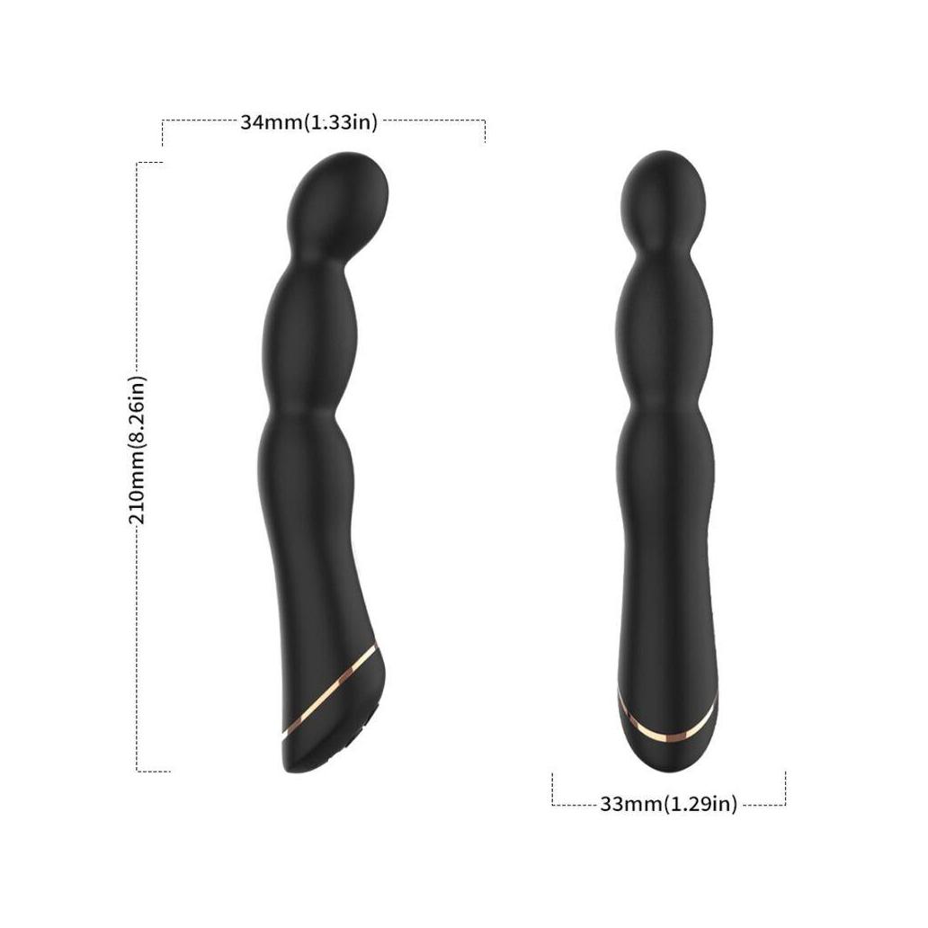 Armony - vibrador bambu ajustável preto