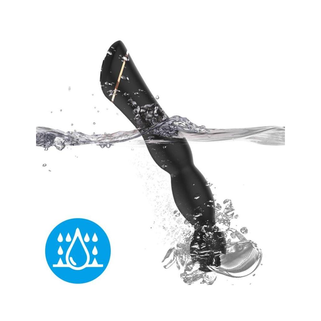 Armony - vibrador bambu ajustável preto