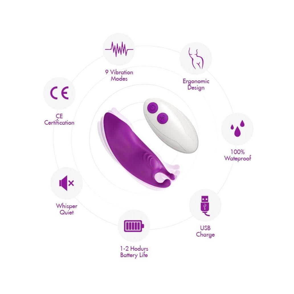 Armony - honeybee wearable calças vibrador g-spot controle r