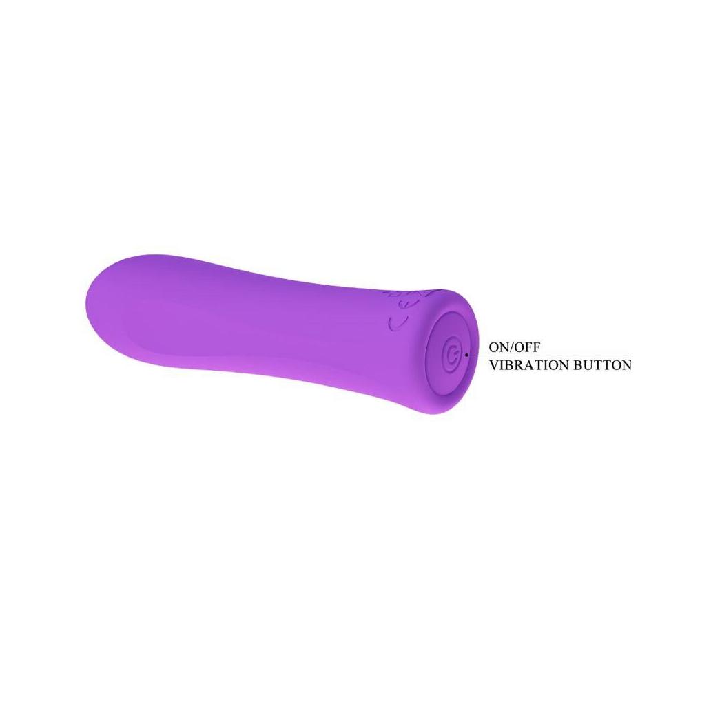 Pretty love - vibrador alfreda super power aqua roxo