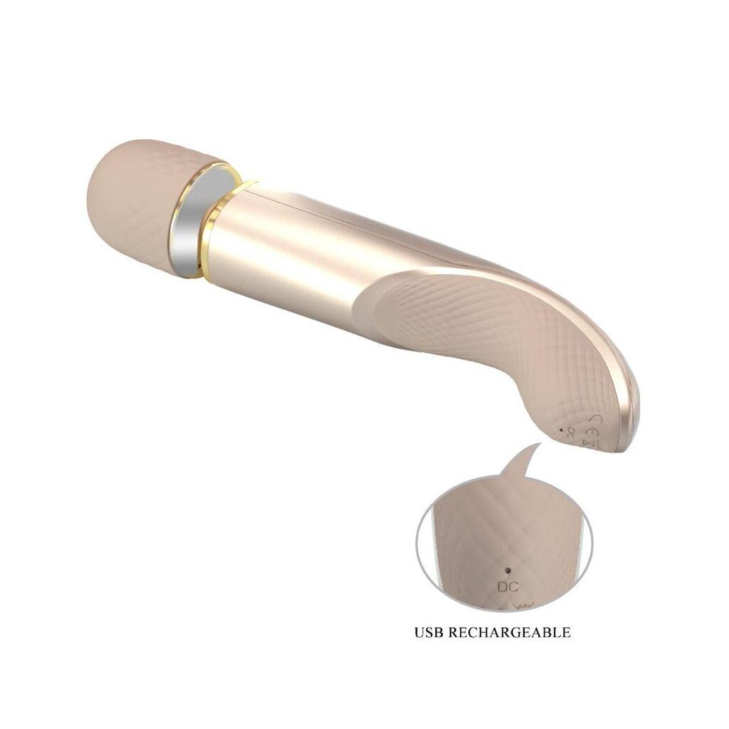 Pretty love - massager 7 modos de vibrao champagne