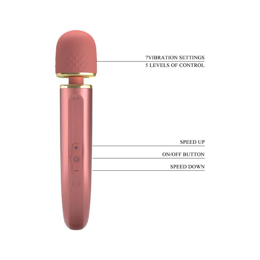 Pretty love - massager 7 modos de vibrao rosa