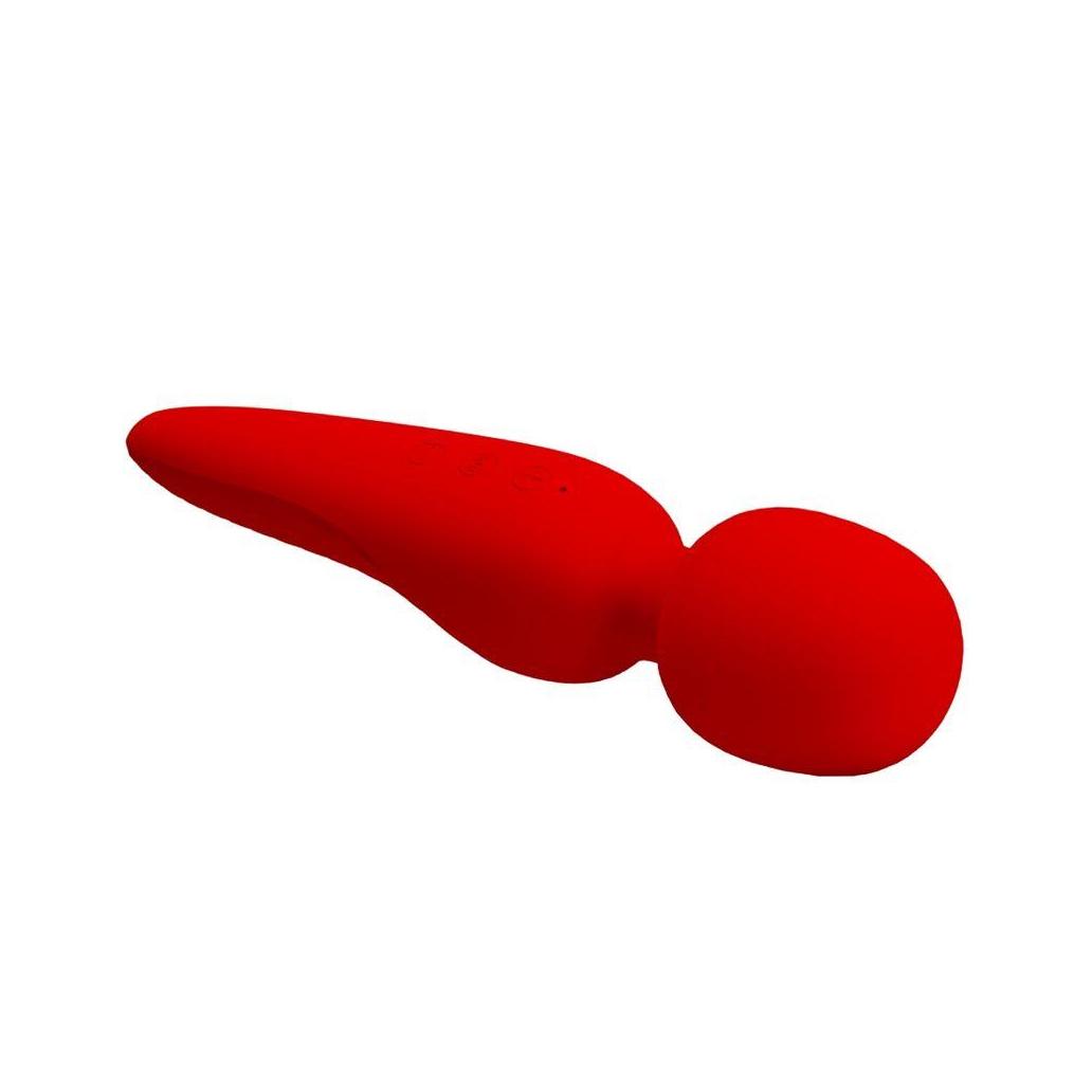 Pretty love - maredith massager 12 modos de vibrao vermelho