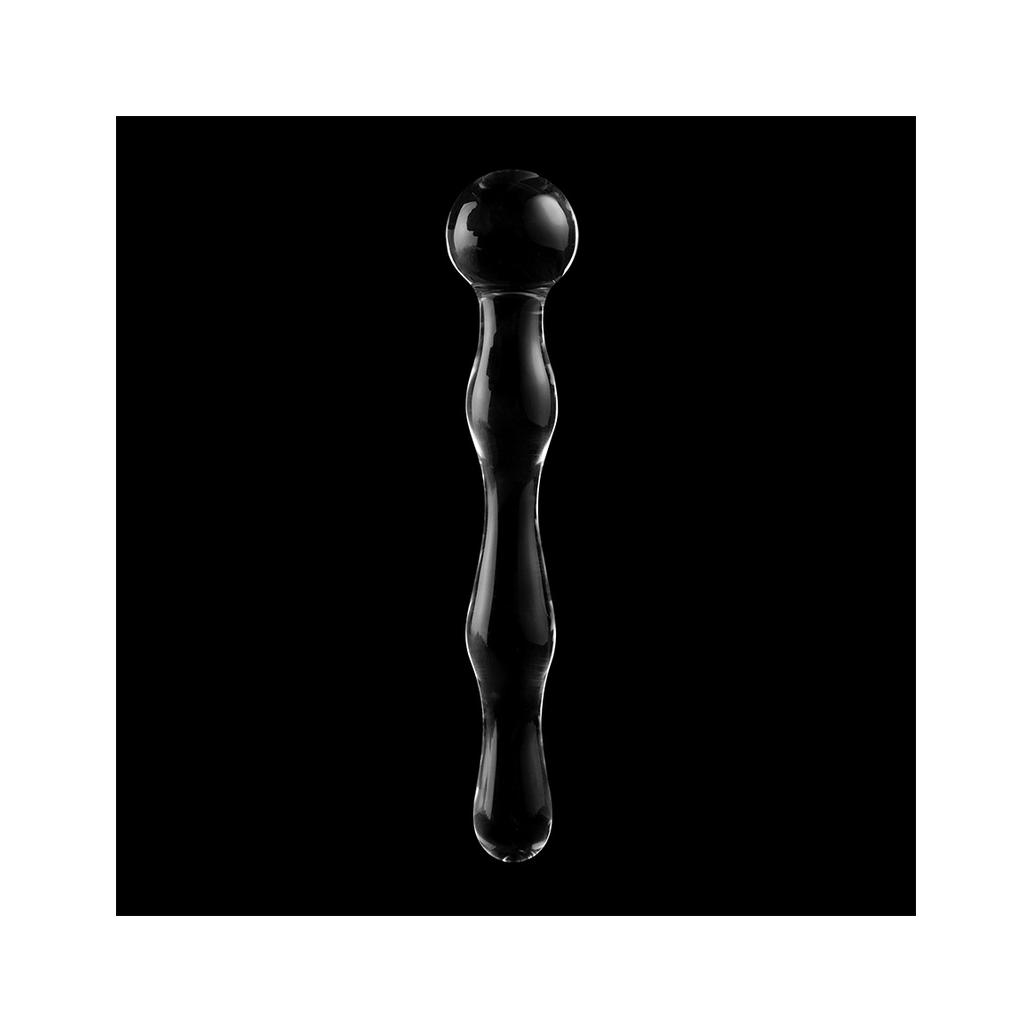 Nebula series by ibiza - modelo 13 dildo vidro borosilicado