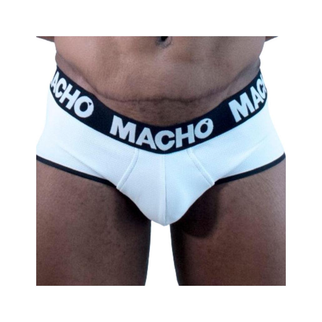 Macho - ms30bl slip branco l