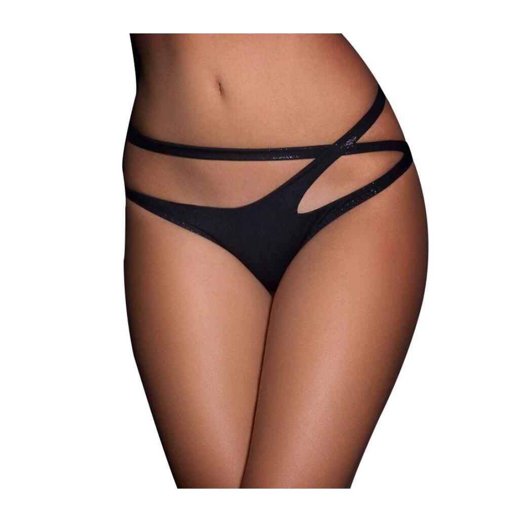 Queen lingerie - cala com alas duplas cruzadas s/m