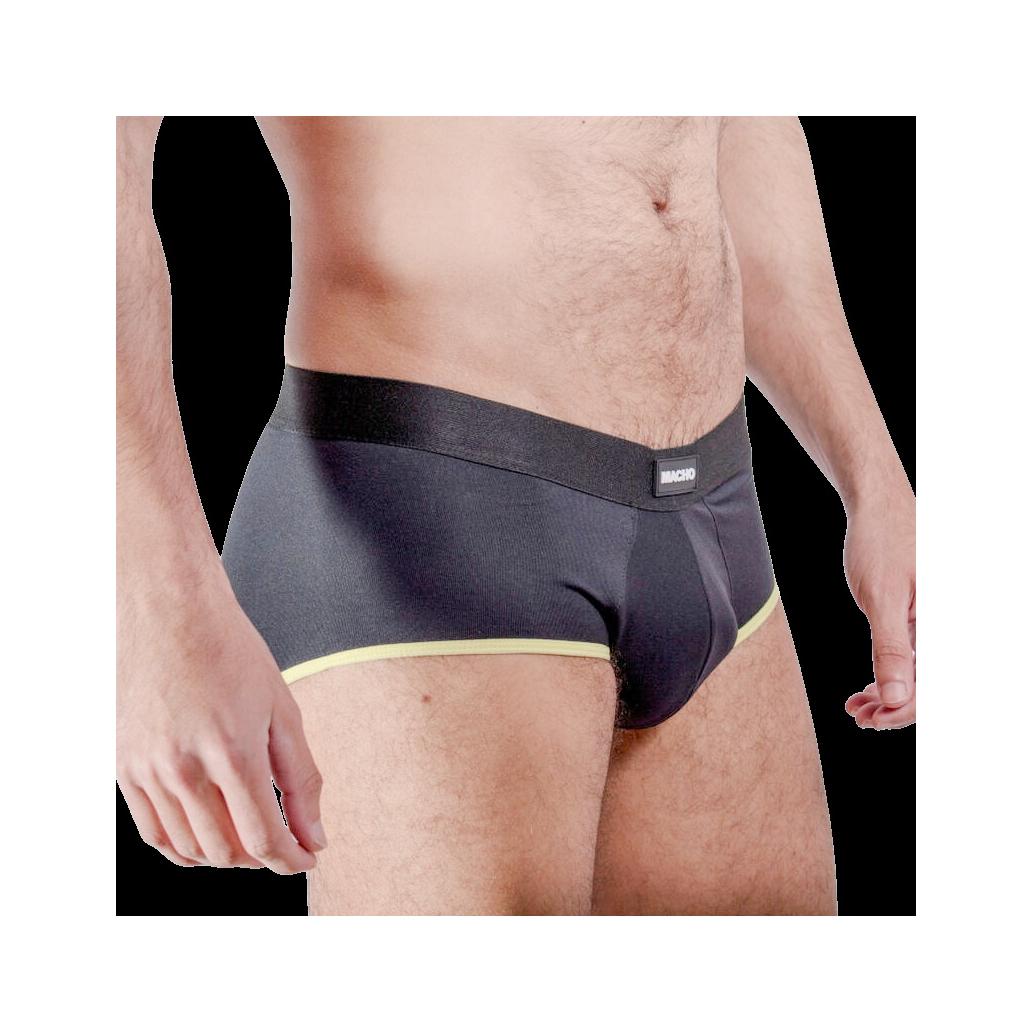 Macho - cueca ms24a amarelo escuro xl