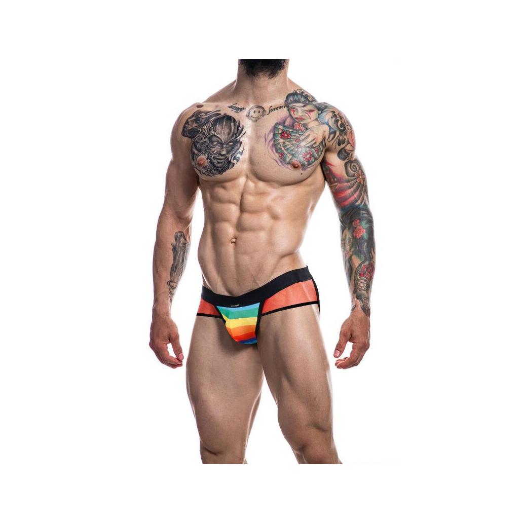 Cut4men - jockstrap rainbow xl