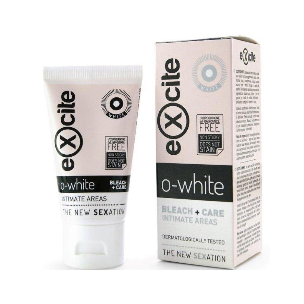 Excite - o white bleach + cuidado áreas íntimas 50 ml